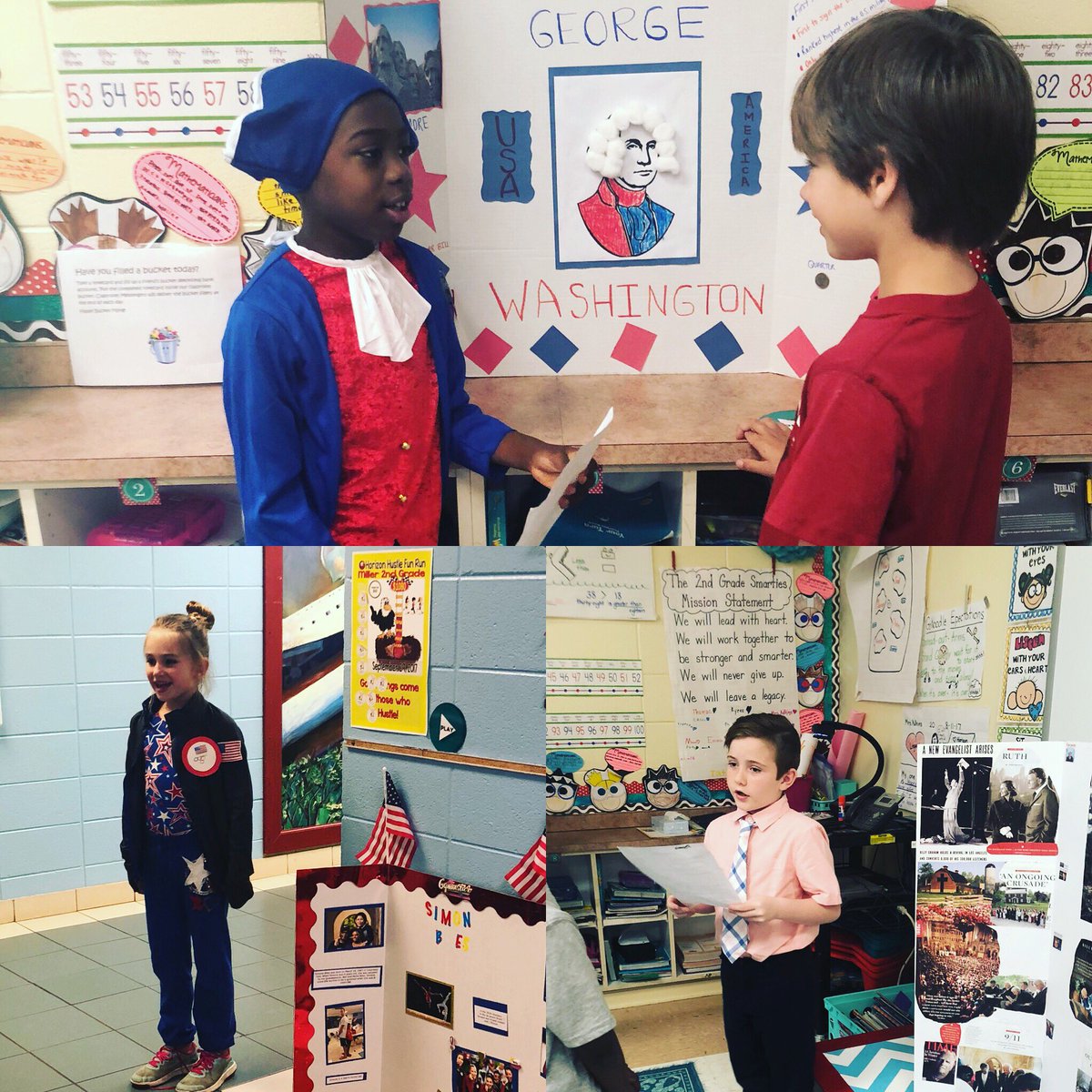 The “Legacy Leaver Wax Museum” presented by The 2nd Grade Smarties in Room 110❤️❤️So proud of these amazing, little leaders👏! <a href="/hrznes/">Horizon Elementary</a> <a href="/madisonschools/">Madison City Schools</a> <a href="/TheLeaderinMe/">The Leader in Me</a>