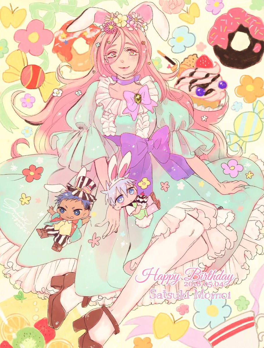 #桃井さつき生誕祭2018
桃井ちゃん~！！！お誕生日おめでとうございました♡