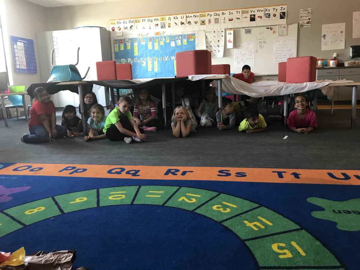 Our group has done it again! We have filled our brownie points jar, so we get to have a Camp Out party!! We even had fake fire and tents! #WEROCK #Jardine501 #WeAreTPS