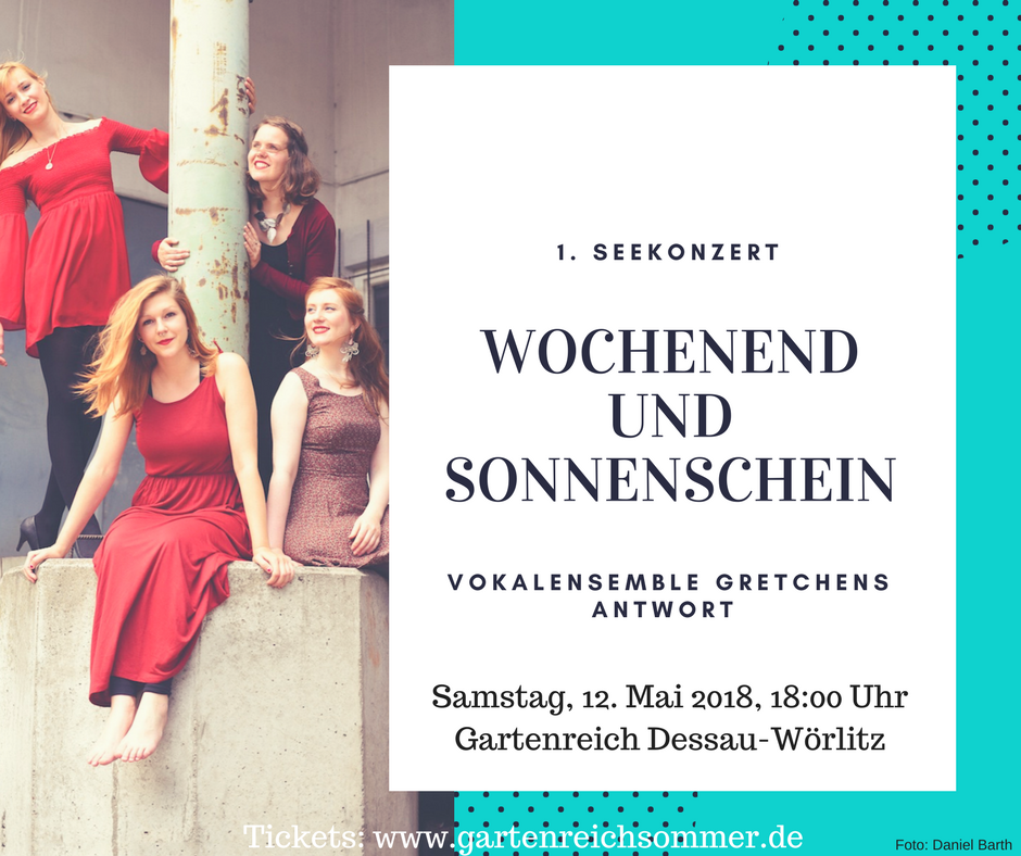 CmReimann's tweet photo. Am 12. Mai lädt das Ensemble Gretchens Antwort zum ersten Seekonzert ein – perfekt intoniert, stilsicher gesungen und mit einem Schuss Humor vorgetragen. Keine Karten? Dann schnell unter der Tickethotline 0180 5544888 oder unter https://t.co/2xH5MlGOl1 sichern! https://t.co/3ZcaHIYqCN