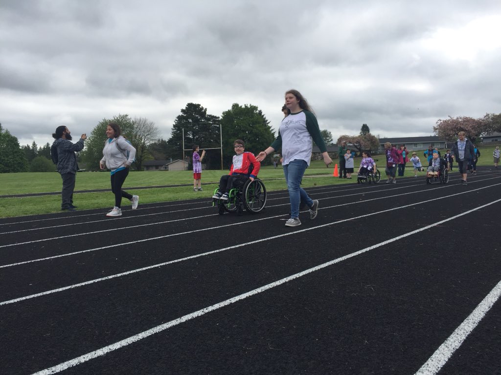 Today’s Special Olympics are the culmination of seven months of hard work by students and their peer buddies! Off to a great start! <a href="/DMMShornets/">Dexter McCarty MS</a> #GoHornets