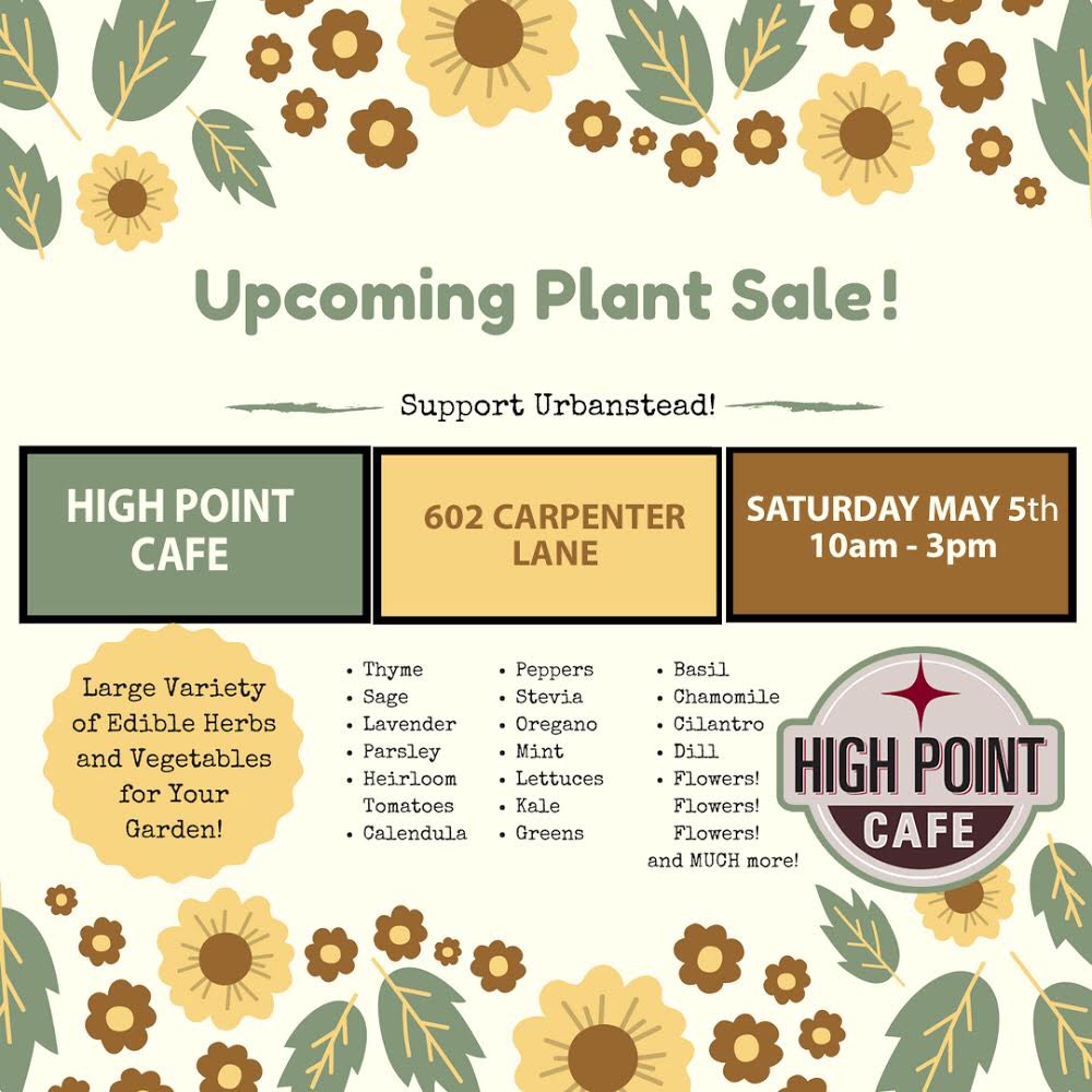 Plant Sale TOMORROW!!
This round is in Mt Airy, next will be in Fairmount.
From 10a-3pm plants and flowers and herbs, OH MY! Come down to 602 Carpenter Lane to check out the goods!
🌸
🌺
🌼
#plantsale #mtairy @GoMtAiry #herbs #flowers #plants #philadelphia #cincodemayo