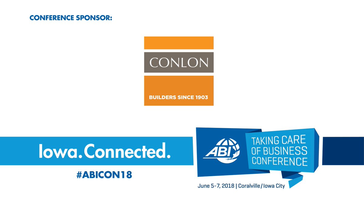 .<a href="/ConlonDBQ/">Conlon Construction</a>: Providing Construction Management, General Construction, Design-Build and Retail Fixturing services to clients nationwide. conlonco.com #abicon18 #sponsor