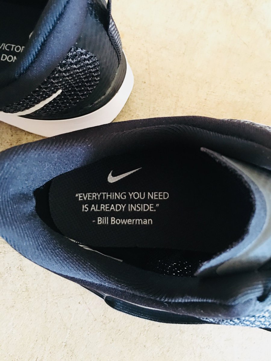 Jeannette Obernolte on Twitter: "I love how my new @Nike shoes have inspirational quotes on soles! 😊❤️ #InspirationalQuotes amen to that message https://t.co/BNfp6oWPSm" / Twitter