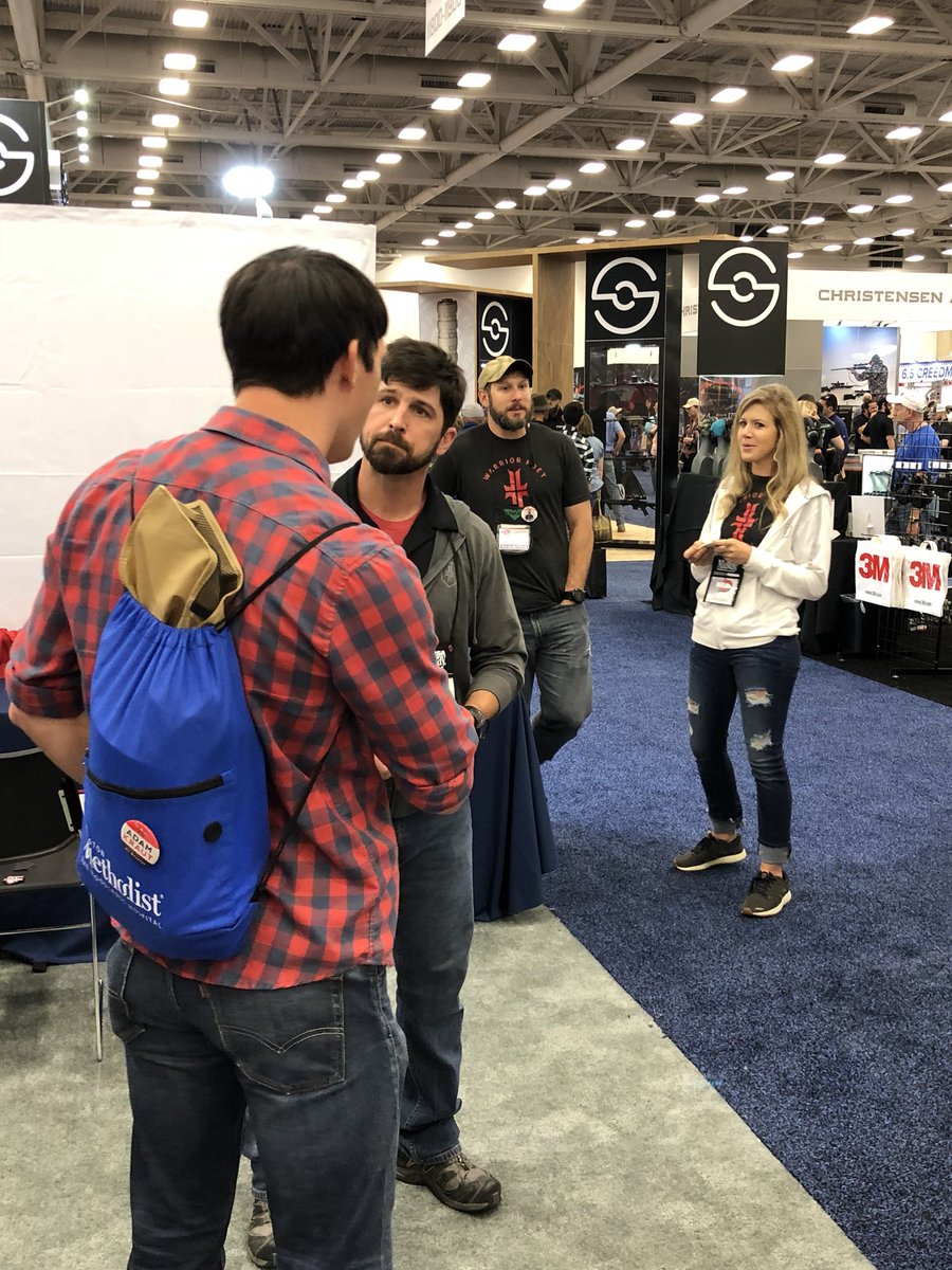 MalinBHall's tweet photo. @johnlovell275 warrior poet society in the house at NRA meeting 2018!
#fiocchi #warriorpoetsociety https://t.co/zpi3e4kg9U