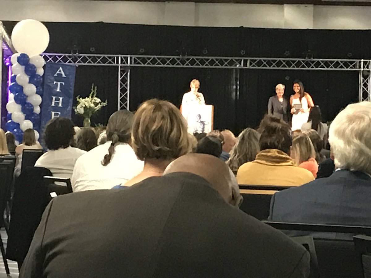 Celebrating Loli Fidler, Edina High School Senior, as she receives the Athena Award. Congratulations Loli!