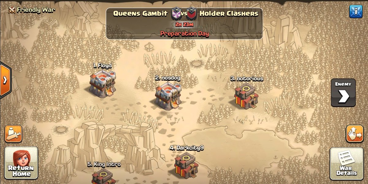 CWL Lite against <a href="/HolderClashers/">Holder Clashers</a> GLHF <a href="/champwarleague/">Champions War League</a>
