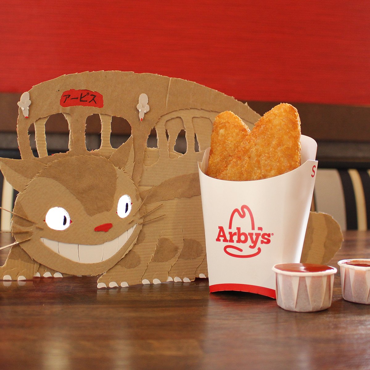 Arbys's tweet photo. Making a quick stop to refuel https://t.co/MPJLhgGkkq