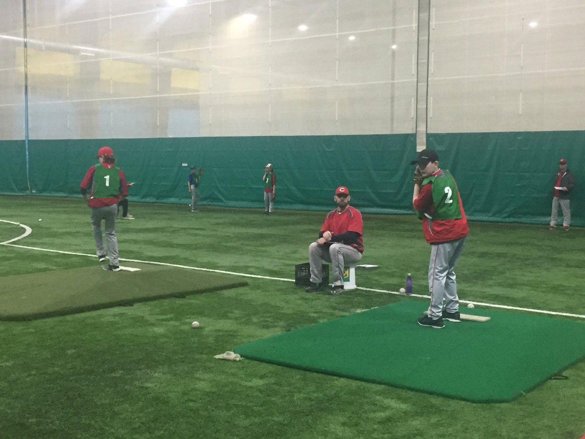 MarkHealyNL's tweet photo. Coach #TroyCroft conducting pitching evaluations @baseballstjohns @sportnl https://t.co/czl6YNpcee