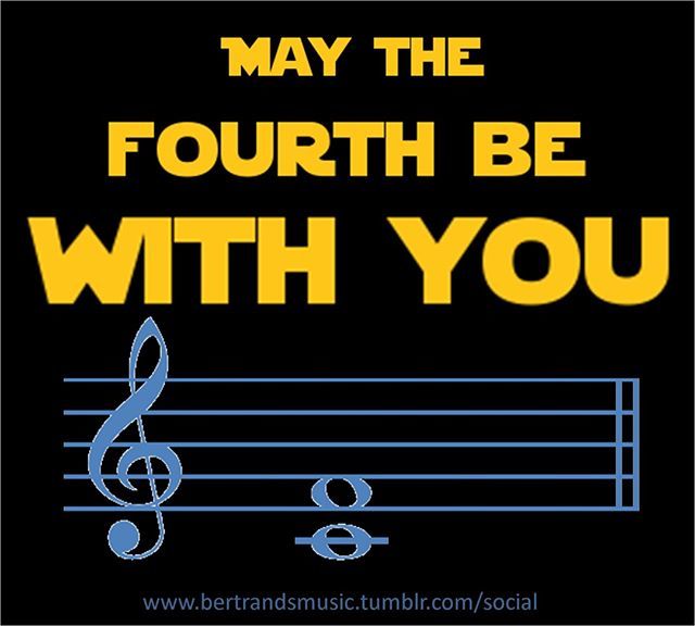 YoSoyDanielH's tweet photo. May The Fourth Be With You... #StarWars #MayTheForceBeWithYou #MayThe4th #Music #Música #CuartaJusta #PerfectFourth #Intervalos #Intervals https://t.co/6PXWYBNzTe https://t.co/cHSvvfPS8d