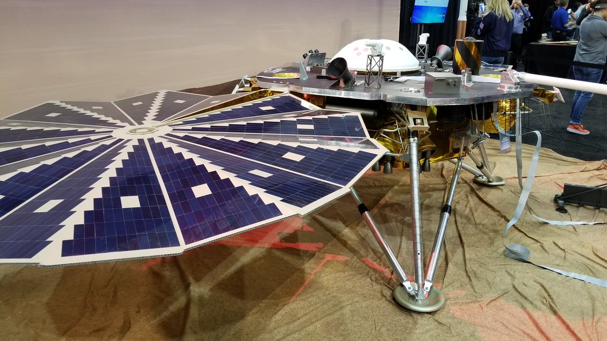 CBS47's tweet image. Who's ready to go to Mars?! Our Chief Meteorologist @MJuricaCBS47 is at Vandenberg Air Force Base waiting for #InSight to launch tomorrow morning. She'll be back on the air at 5 p.m. with the latest! #GoInsight #NASA #NASASocial