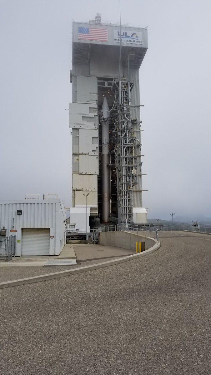 CBS47's tweet image. Who's ready to go to Mars?! Our Chief Meteorologist @MJuricaCBS47 is at Vandenberg Air Force Base waiting for #InSight to launch tomorrow morning. She'll be back on the air at 5 p.m. with the latest! #GoInsight #NASA #NASASocial