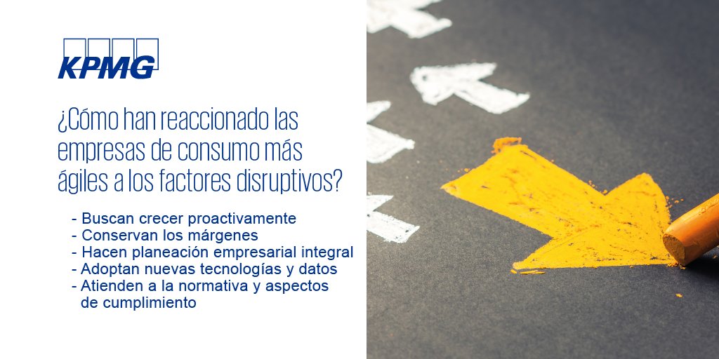 KPMGMEXICO's tweet photo. Al enfrentarse a un entorno de negocios tan dinámico, el mercado de consumo ha entendido los riesgos que implica la pasividad. https://t.co/KsxpRLQfgv https://t.co/5kn9NvWgGu