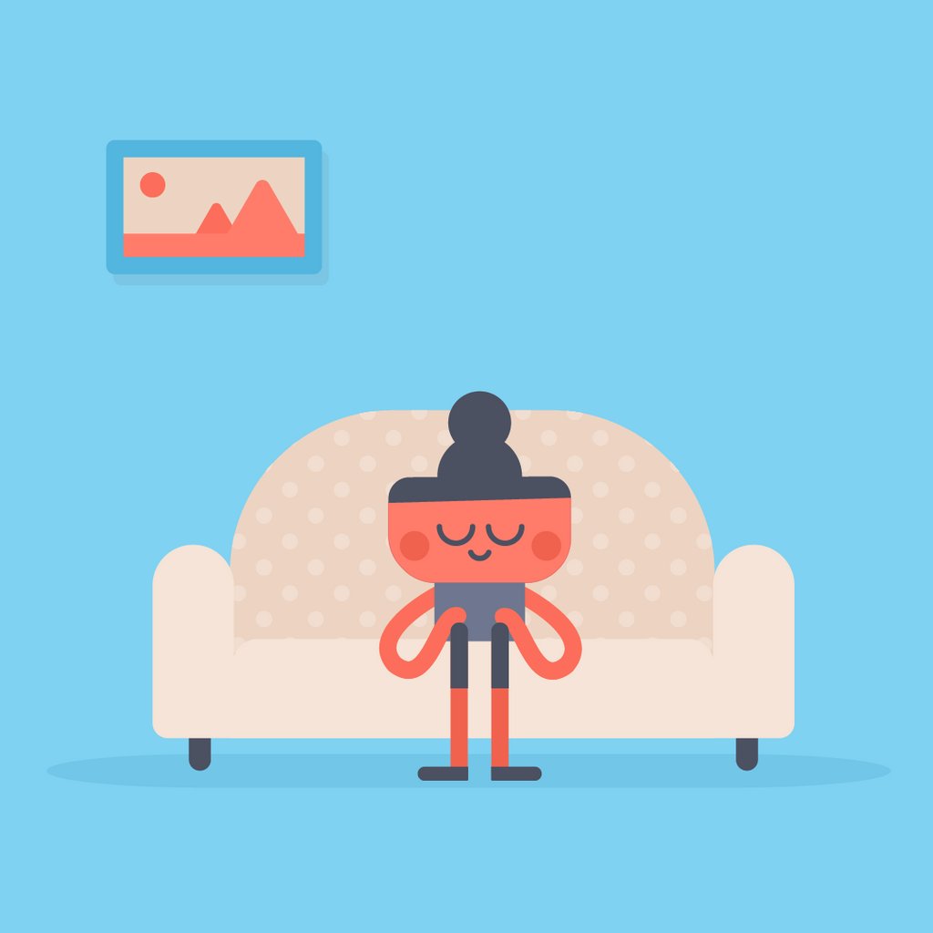 Headspace's tweet photo. You made it to Friday! Take a moment to reflect on something good that happened this week. https://t.co/PPMJhiD7lu