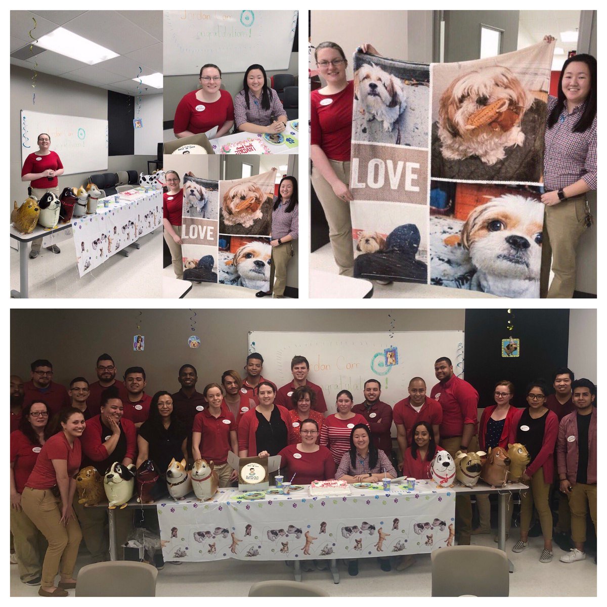 Jordan I am proud of you!  I’ll miss our resident professor, philosopher, &amp; dog trainer  You will be an amazing Senior TL for Steve in the new flex format.  Another leaf off our Tree of Talent at 1344. Thankfully spring is here and we have our new buds in place @nikitee94