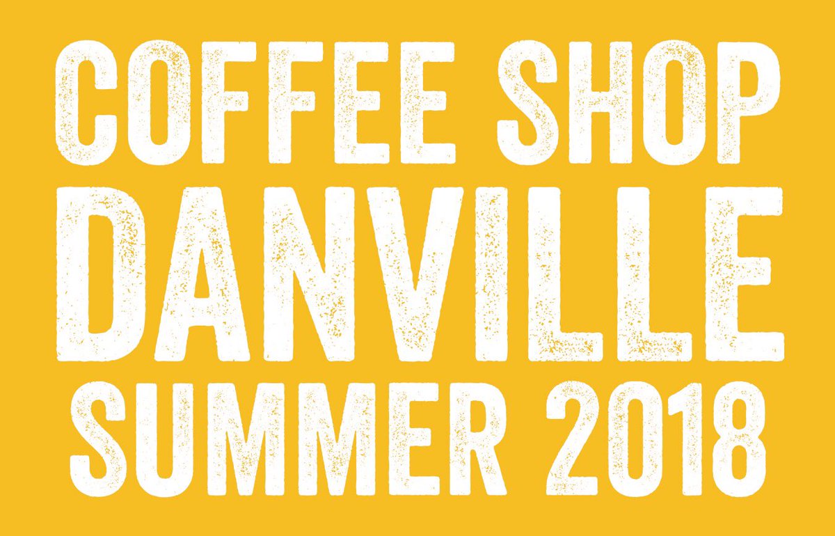 CoffeeShopWC's tweet photo. Danville. We’re coming! https://t.co/t3FZiW7cMT