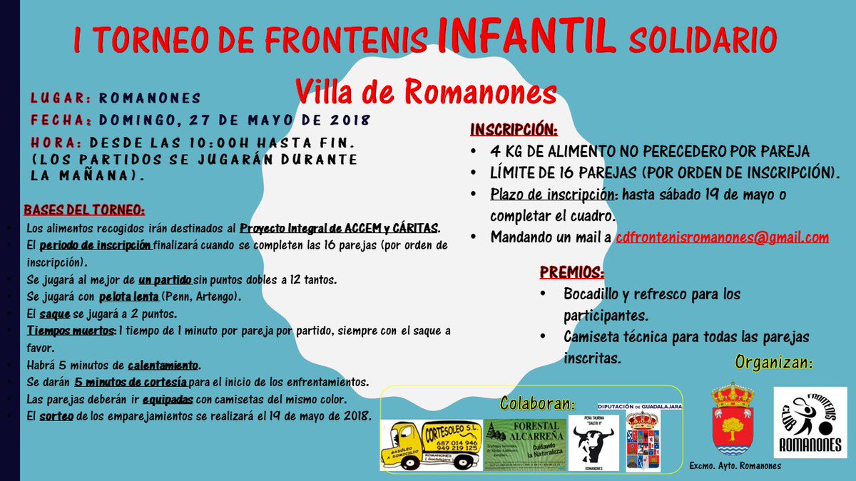 ¡Completamos el fin de semana con un torneo infantil!