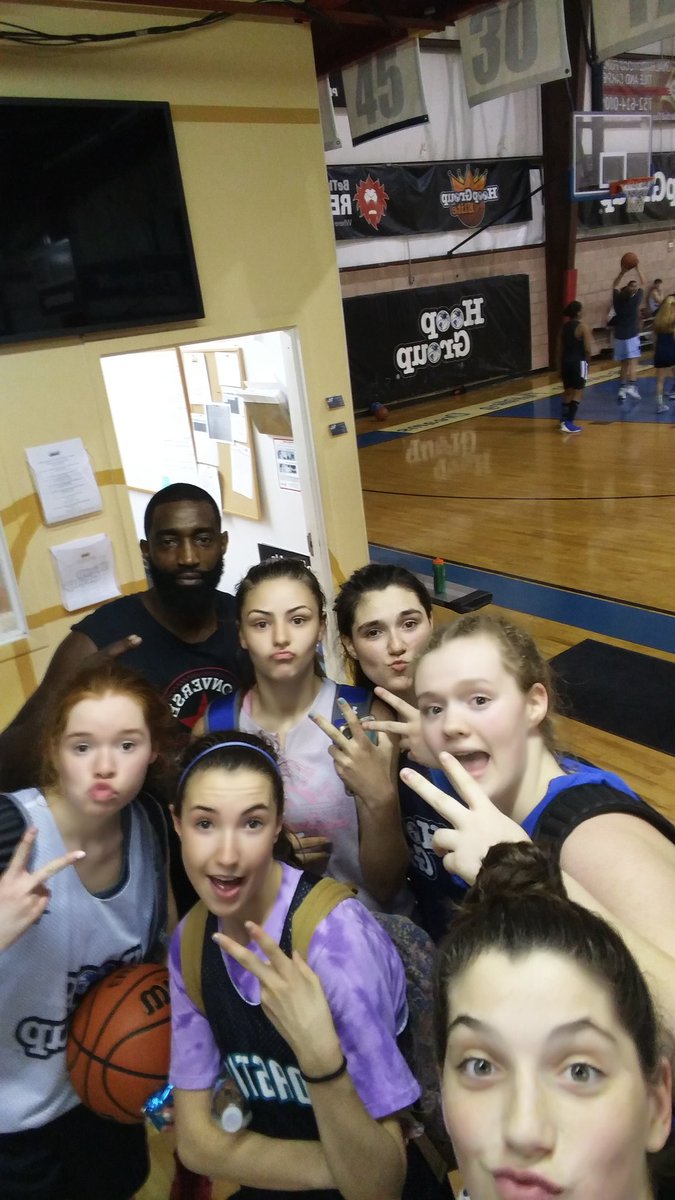 Fun times with my Shoreshot Girls After Practice! #allin #wegohard