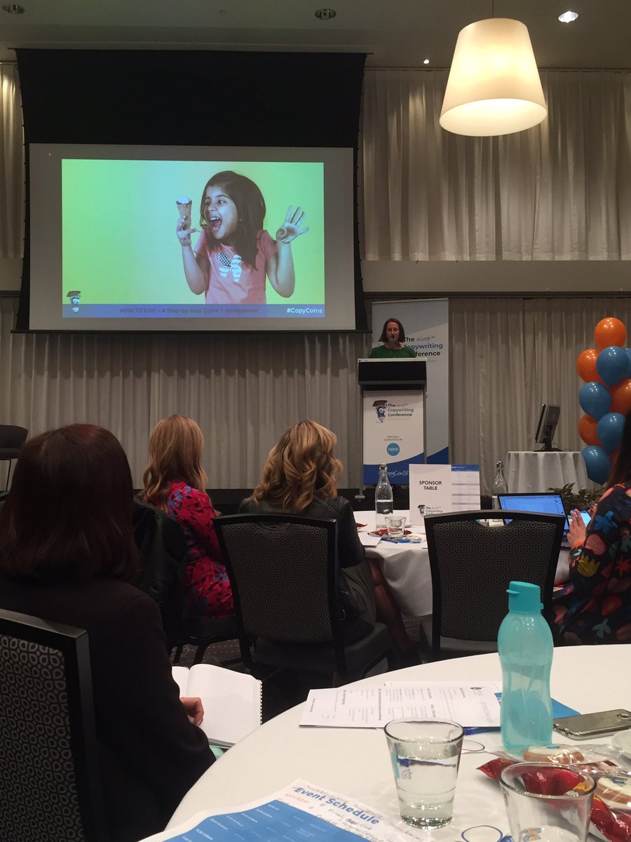 baker_con's tweet image. @kellyexeter Comparing writing to ice-cream - way to get us to understand 😂@kellyexeter #copycon #copycon18