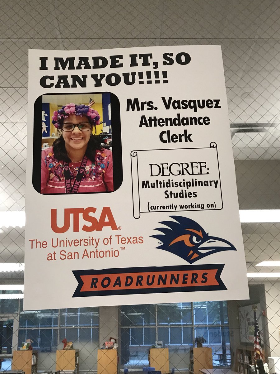 SAISDImprove's tweet photo. Crockett ES promotes a college and career readiness environment for both students and educators. #lifelonglearners #goalsetting #TTIPS https://t.co/f4mqMkjxd1