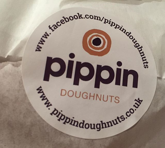 The squeal of happiness when one of your favourite colleagues waves a @pippindoughnuts bag at you over lunch! Miss Anum you made my day 🍩 #pippindoughnuts #bagofhappiness #bestcolleagueever #bristol #winestreetmarket #friday #doughnuttherapy