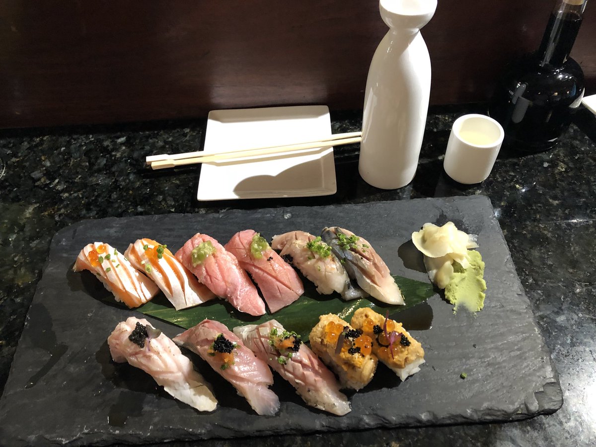 sushi_billy's tweet photo. Just another great lunch with @SoyChefAmaya @ sushihana San Antonio https://t.co/MEtMdvlp0w