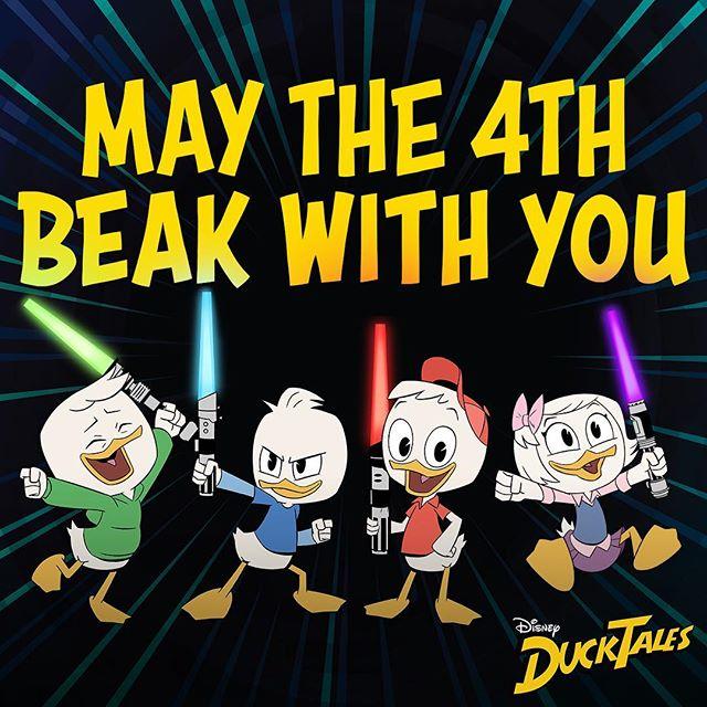 Happy Star Wars Day #DuckTales