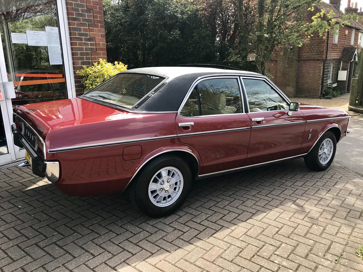 NutleySports's tweet photo. SOLD, SIMILAR REQUIRED ! 1077 FORD GRANADA MkI 3.0 GHIA AUTO, Jupiter Red/Beige velour, A late production Sweeney Granada in exceptional condition.#fordgranadamk1 #instaford #fordsofinstagram #classicsofinstagram #classiccarsforsale #classiccar #classicford #nutleysportsprestige https://t.co/eWRStLhoRw