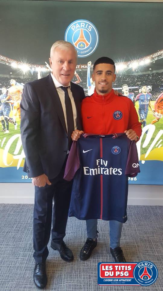 TitisduPSG on Twitter: "[Formation] Sabri #Haddadou signe un ...