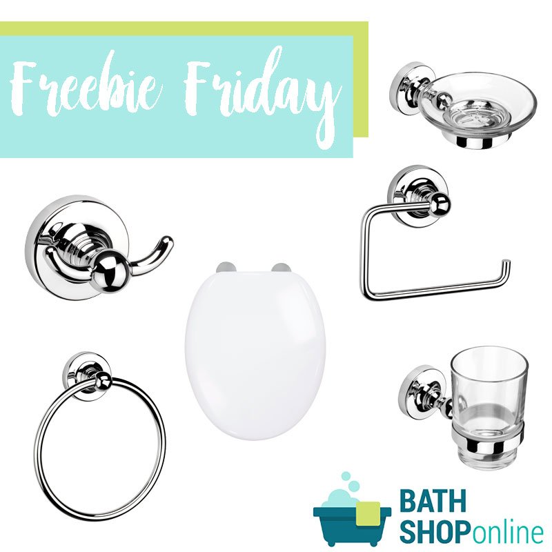 your_home's tweet image. Hello #FreebieFriday! To #win this bundle of easy-to-fit bathroom accessories, simply RT this msg, follow @your_home  and @BathShopUK . Good Luck! #yourhome #competition #giveaway #bathroom #bathroomdecor #freebie