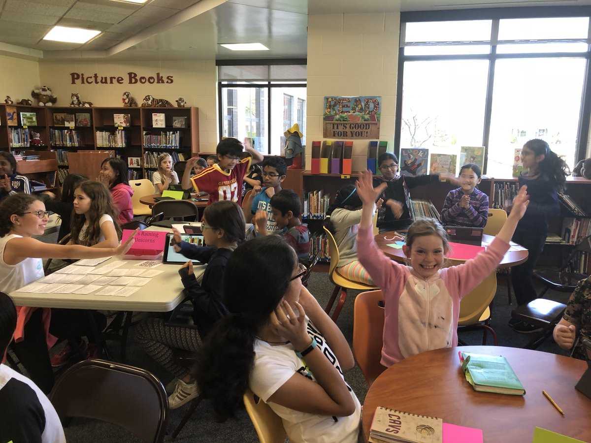 D102Tripp's tweet photo. The Bluestem Challenge is on! Thanks @liblady102 @CourtlandFunke #tespitcrew #TESPride #D102Learns https://t.co/wMH7z4f0TW