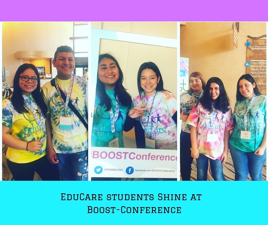 educare_fdn's tweet photo. We see you #Firebaughhighschool and #Lynwoodhighschool . Representing EduCare and out-of-school time programming! We're honored to have your smiles and welcomes
#BOOSTConference2018
#InspireChange
#InspireLeaders #Inspireyouth
@boostcollaborative https://t.co/AIam3GFt8M