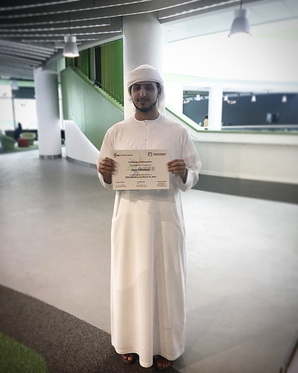 Finally we have distributed the IEEE student branch workshop certificates. Big thanks for those who joined and supported us. #ieeeku