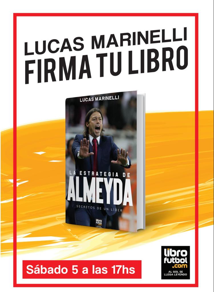 MarinelliLucas_'s tweet photo. Mañana a la tarde voy a estar en el stand de @LIBRO_FUTBOL en la Feria del Libro (93, en el pabellón azul) para firmar ejemplares y charlar con los que se acerquen. https://t.co/u7mesBq2y8