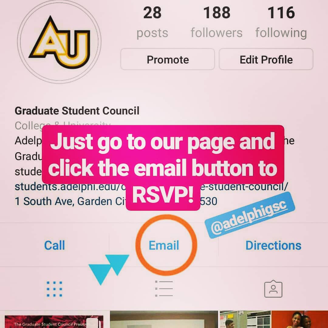 AdelphiGSC's tweet image. Last day to RSVP for #GSCSpringFling! Email @augsc@adelphi.edu