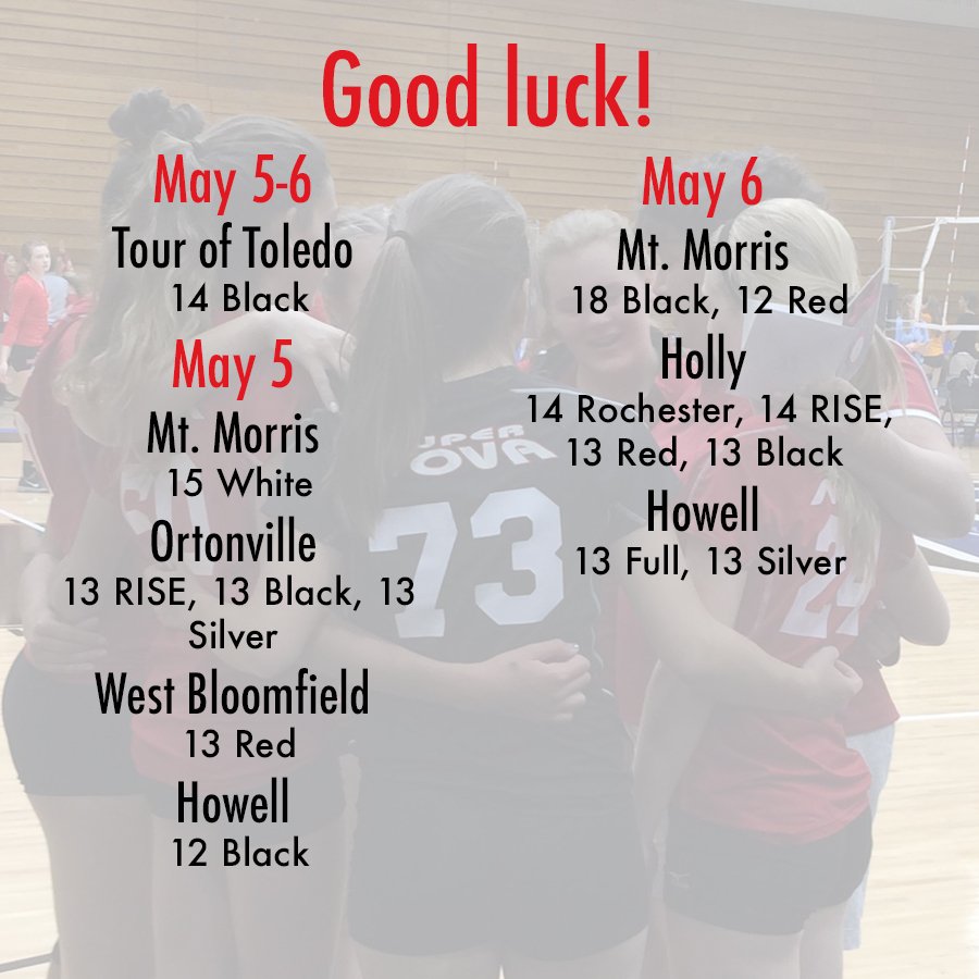 NOVA_vball's tweet photo. Good luck this weekend! https://t.co/HNMcsdWDkL