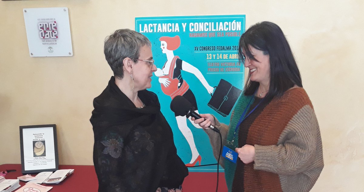 #EulàliaTorras, presidenta de <a href="/Fedalma_es/">FEDALMA</a> en <a href="/RadioPriegoFM/">Radio Priego FM</a>: “Cada vez hay más madres que quieren amamantar y no se dejan influir en el abandono de la lactancia” 
goo.gl/Qu7Azv