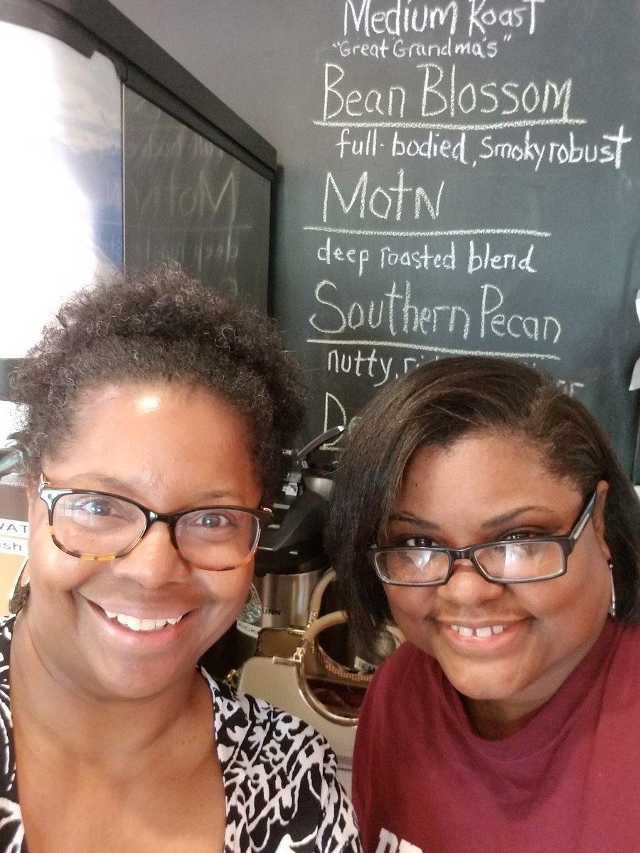 ljtenn's tweet photo. Today's #tweetmeet!!! Look at these two "southern pecans"!!! It was fantastic meeting you @vesiawils ... just don't let me corrupt you ๐ค๐๐
@sidekickscafetn @MRACC7 meets #Hermitage
#alwaysreachout #SpreadLovePositivity #tipthebarrelover #education #affordablehousing #DONE!!! https://t.co/U5VRBq6t9C