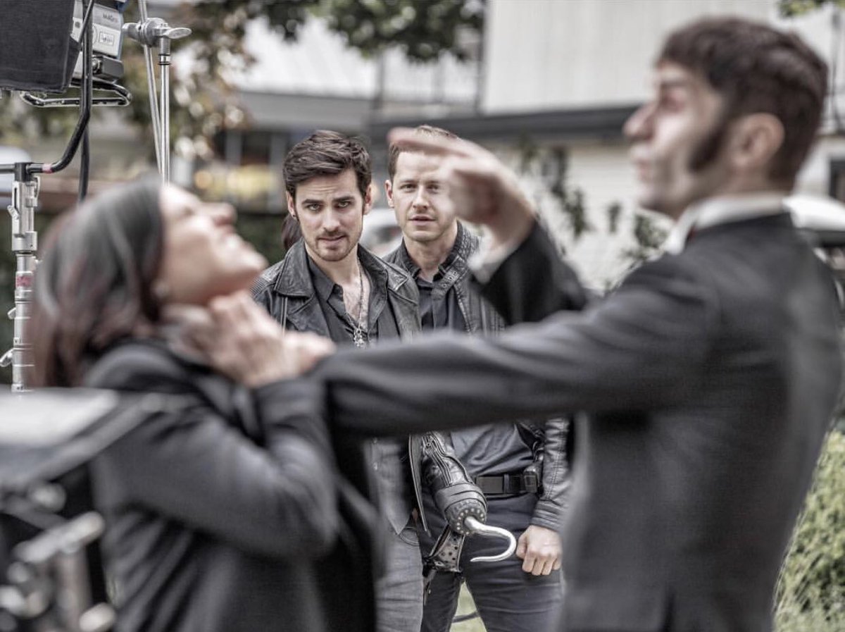 maxie6791's tweet photo. New old #BTS photo via Craig Clarke’s IG: https://t.co/SMM5vFWpe9
“Colin and Josh watching as Lana gets chocked out by Sam aka Mr.Hyde”
#FlashbackFriday #OnceUponATime #ColinODonoghue #JoshDallas #WeLoveColin #OUAT6 https://t.co/6FWF1wcqRr