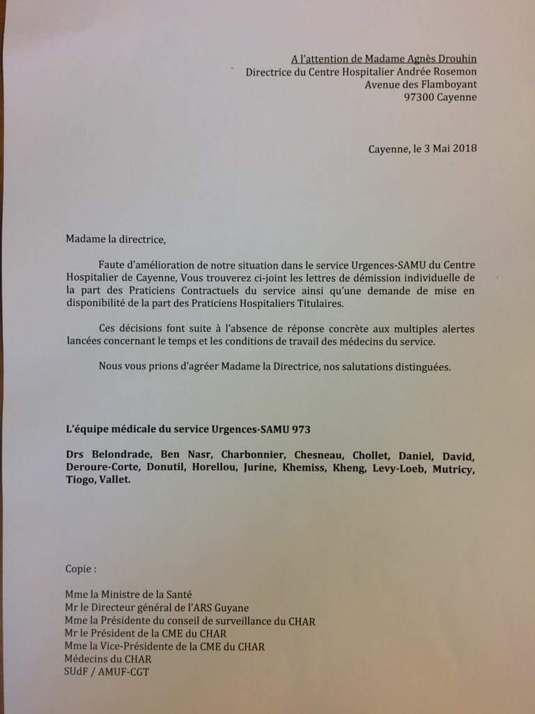 the_riko's tweet image. #Collapsus 
#Guyane 
#urgences 
#Samu