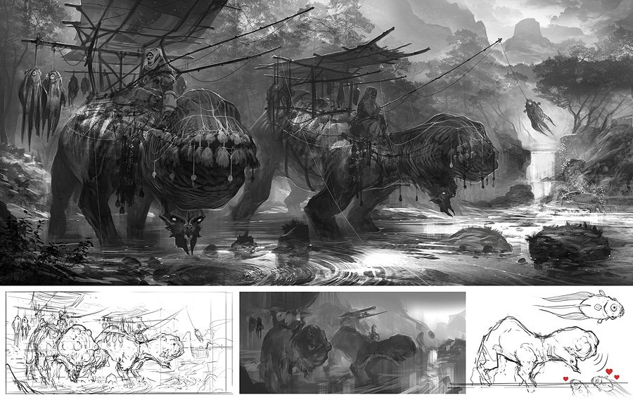 A Selection of sketches by Feng Zhu, one of our IAMC19 Speakers. Only 5 Days Left to get your IAMC19 before it switches to Full Price - Secure it here : https://t.co/V6gUAClQJk 
