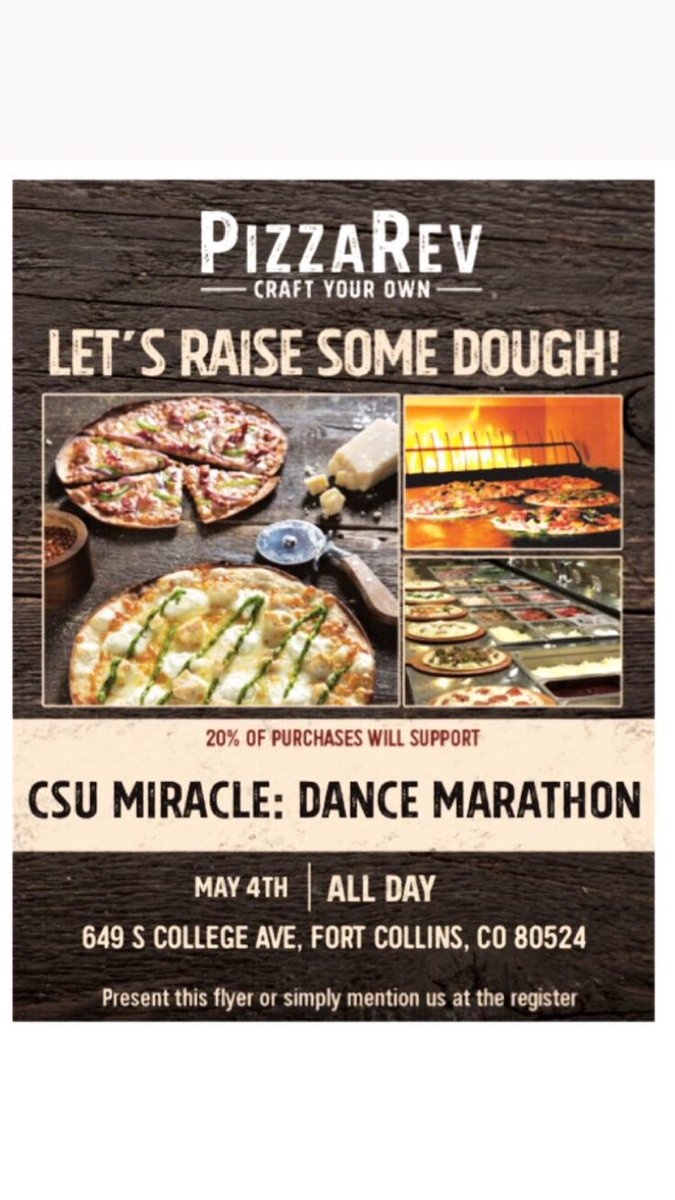 be there 😏 #ftk #pizzarev #fortcollins #coloradostateuniversity