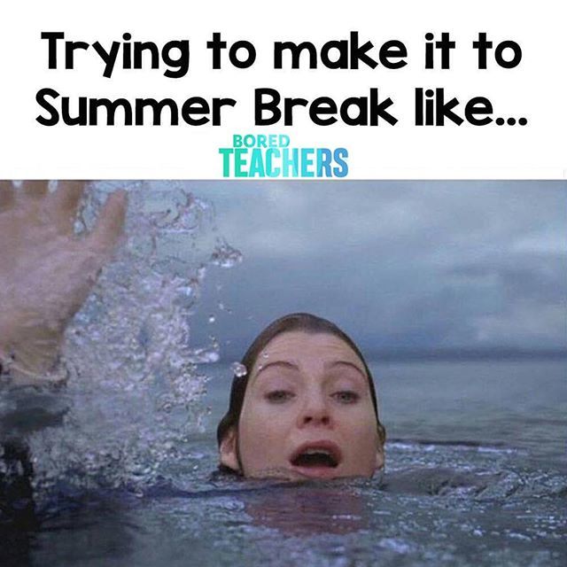 Bored_Teachers's tweet photo. This time of year, I'm mostly just treading water. https://t.co/IKUujrH27f