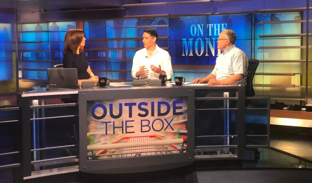 Had a great time stopping by <a href="/CNBC/">CNBC</a>'s <a href="/OnTheMoney/">CNBC's On The Money</a> this week with <a href="/AlbertsonsCos/">Albertsons Companies</a>' Pat Brown. Check your local listings for airtimes: plated.me/2Ifek5K