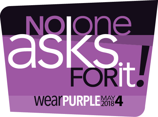 victimservicesS's tweet photo. There’s power in purple! Stand in solidarity across Canada! Join us in using social media to support survivors, instead of using it to perpetuate a cycle of blame and shame. #nooneasksforit https://t.co/D2D9eBUwKS