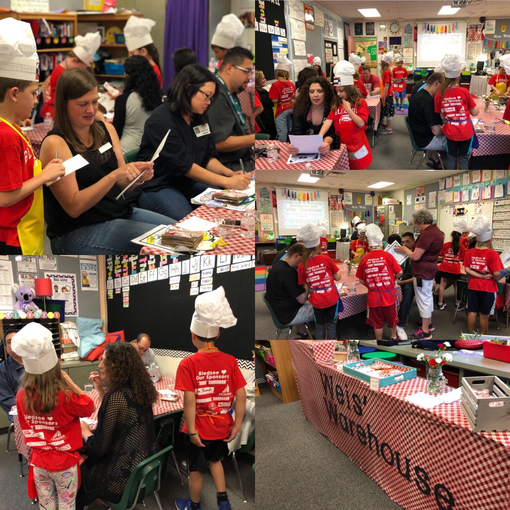MrsWeis_'s tweet photo. Reading Restaurant was a HUGE success! Ss showed off and “served” some of their best writing pieces written through the year to their guests. #secondgraderocks #bledsoe #fisd #readingrestaurant https://t.co/a8TMcujL2z
