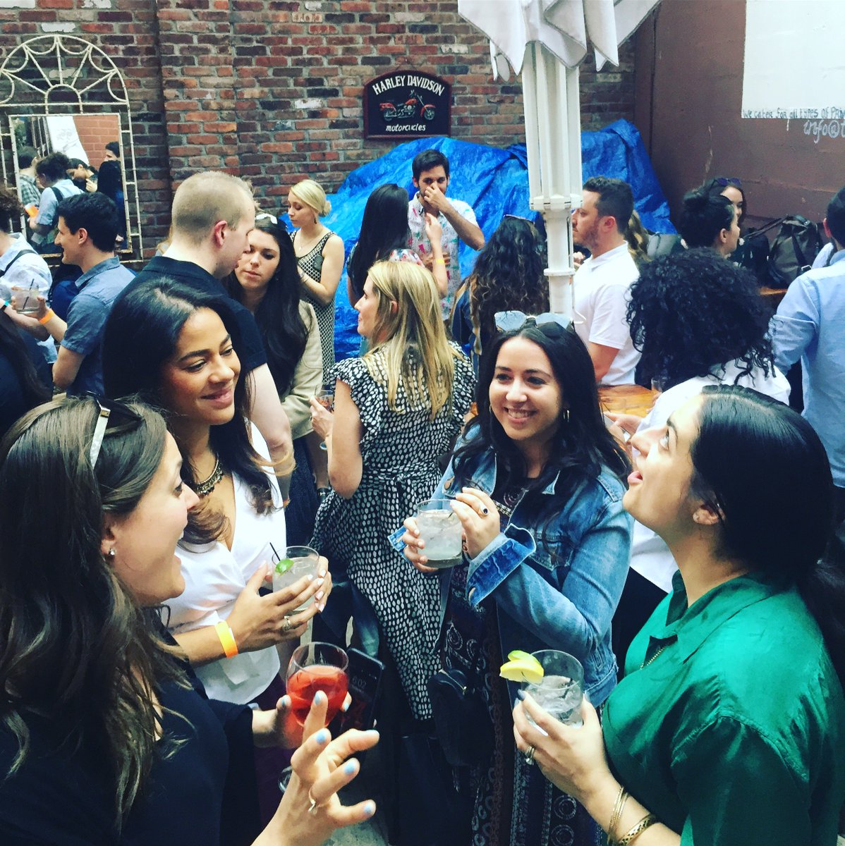 PHARMAPALOOZA's tweet photo. TGIF! Flashback to yesterday when the PX team of @CDMNY ran a charity happy hour to raise money for CHAM! If you haven't already, you can donate @ https://t.co/vSI8pKtgCc! https://t.co/EotN2VNEP6