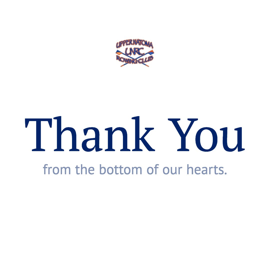 Thank you to everyone who donated yesterday during Big Day of Giving!  Looking forward to seeing many of you at the lake for Championships!  #upppernatomarowing #sacramento #lakenatoma #champs #smallteambigdream