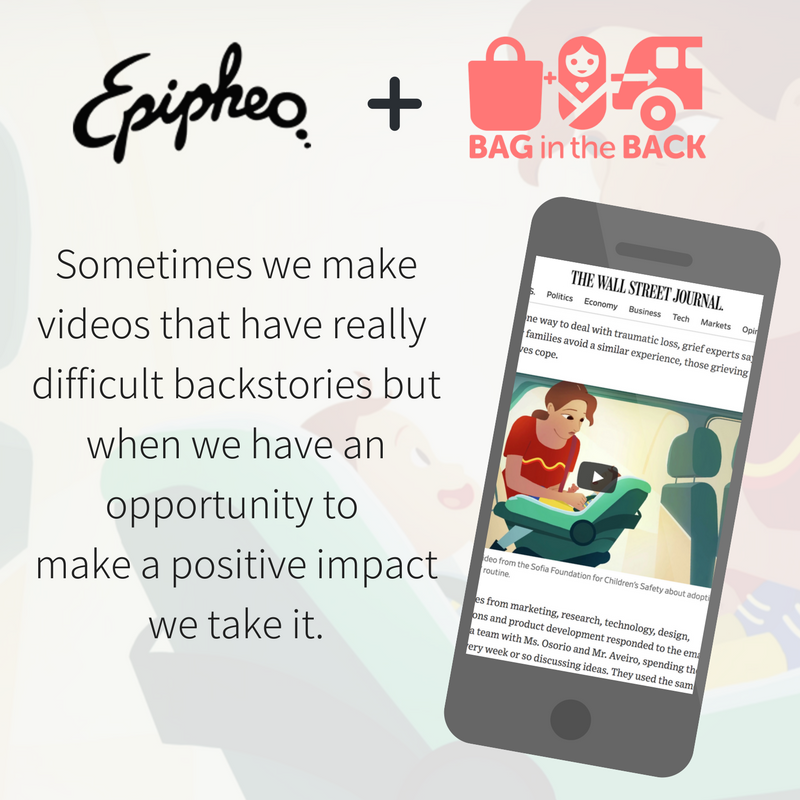 epipheo's tweet photo. Honored to have made it to The Wall Street Journal as part of an article about the Bag In The Back movement. Check it out at https://t.co/GL9T37VlGK #changeforgood #epipheo #video #animation #videoproduction #betterhabits #bagintheback https://t.co/kHE3ub10VS