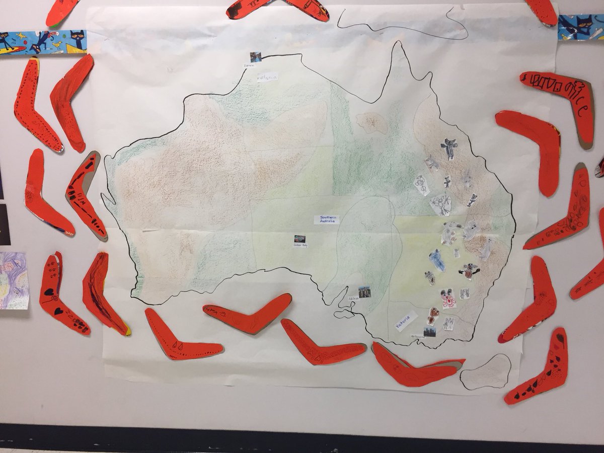 Our map of Australia is starting to take shape! #XcontinentalKinders #WeAreUnderwood <a href="/sanndavis/">Star Davis</a> <a href="/ceilbel/">Ceil O'Loughlin</a> <a href="/underwoodgtm/">underwoodgtm</a> <a href="/KindersRosehill/">Rosehill Kinders</a>
